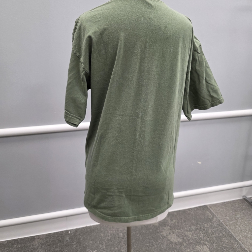 Gildan Olive Green Big Mac Burger Graphic Tee - Picture 4 of 5